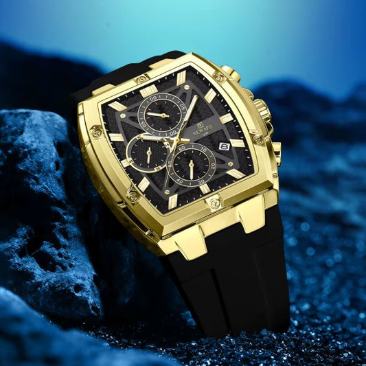 Reward — Massive Men’s Quartz Chronograph Watch with Calendar