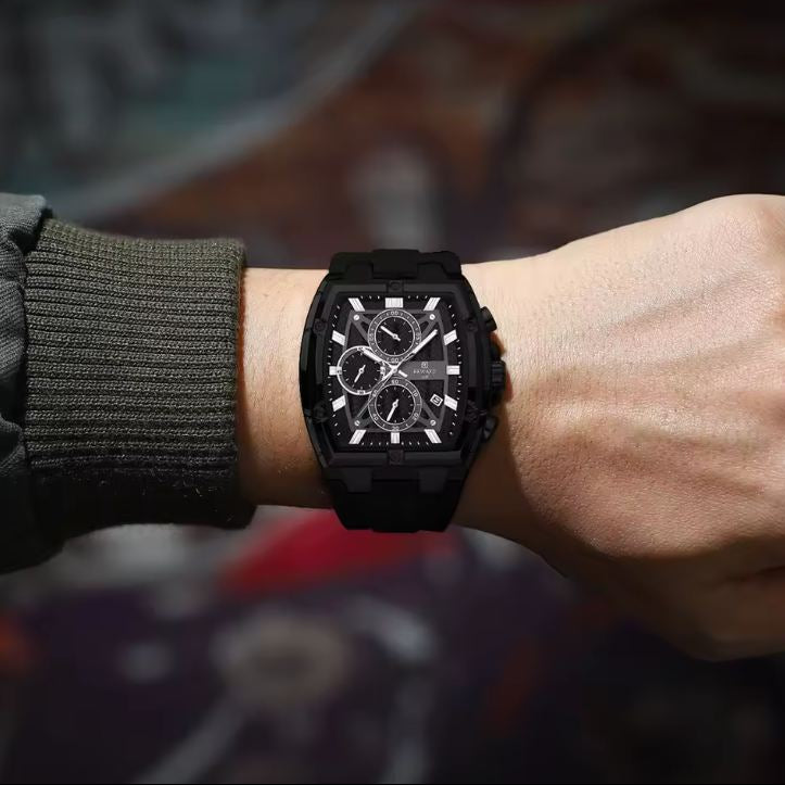 Reward — Massive Men’s Quartz Chronograph Watch with Calendar