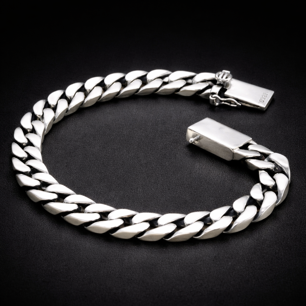 Men's 925 Silver Bracelet — Style & Status
