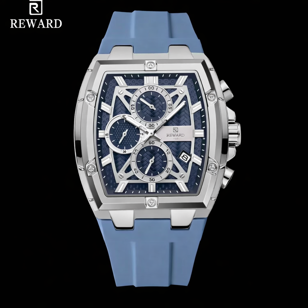 Reward — Massive Men’s Quartz Chronograph Watch with Calendar